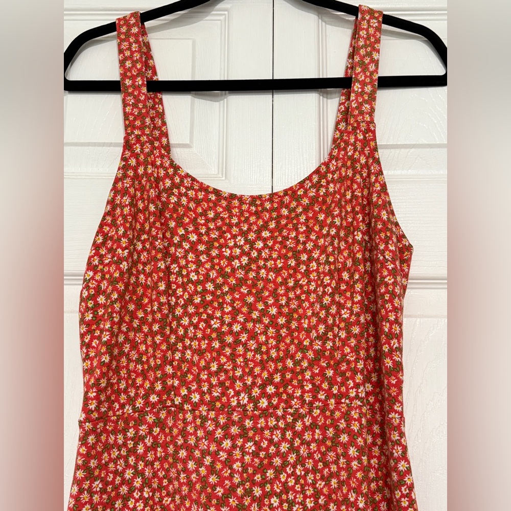 Free People Lorelai Floral Midi Dress with Tie Back - Picture 5 of 6